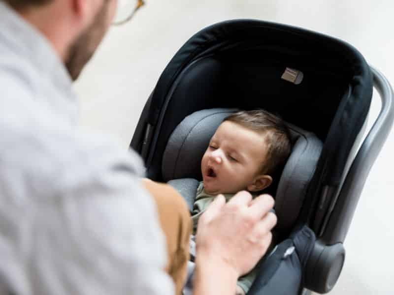 Infant Car Seat Behind the Driver or the Passenger